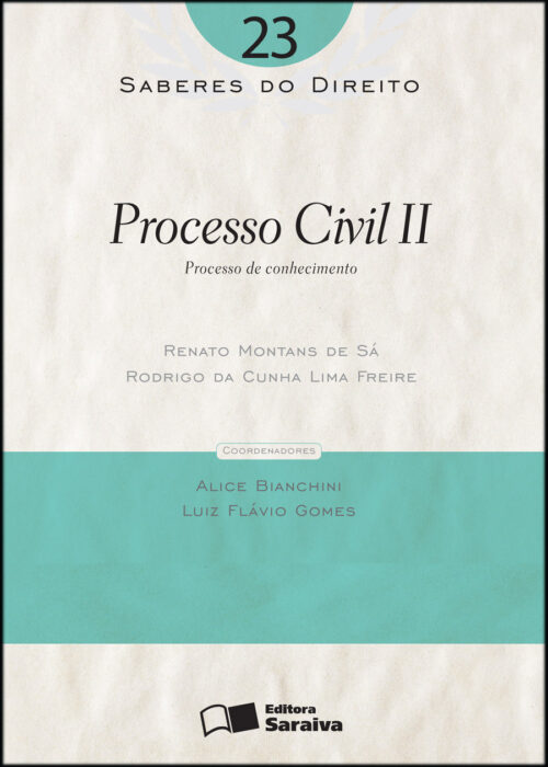 Download Processo Civil II Vol 23 Col. Saberes Do Direito Rodrigo Da Cunha Lima Freire em epub mobi e pdf