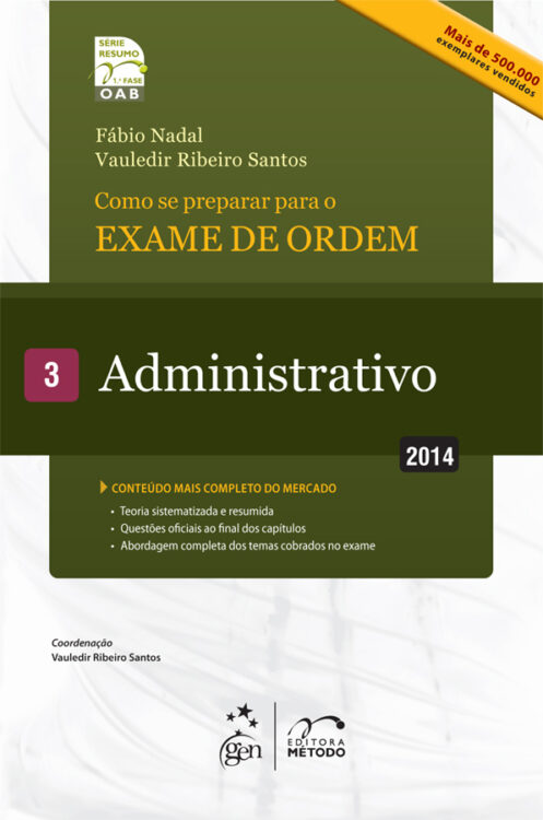 Download Série Resumo 1ª Fase OAB Administrativo Vol 3 Robinson Sakiyama Barreirinhas em ePUB mobi e pdf