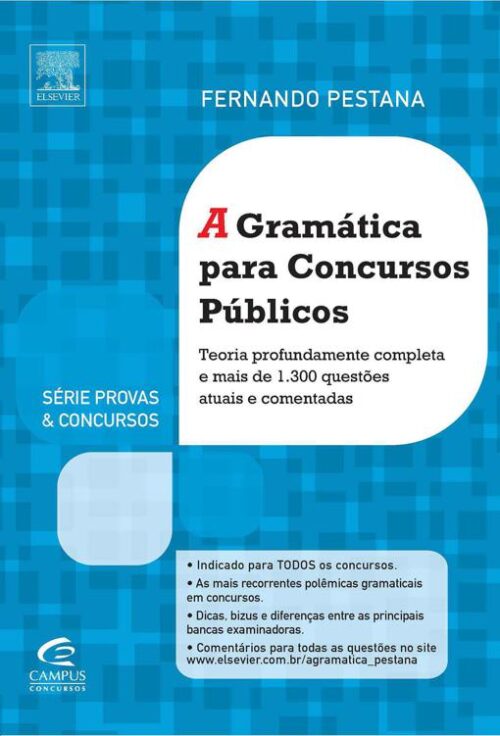 Baixar Livro A Gramatica Para Concursos Publicos Fernando Pestana em PDF ePub e Mobi