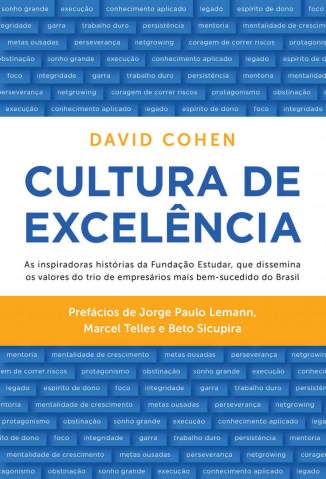 Baixar Livro Cultura de Excelencia David Cohen Em Epub Pdf Mobi Ou Ler Online large